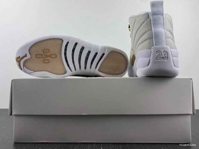 White Jordan OVO 12 873864-102 Retro 1002